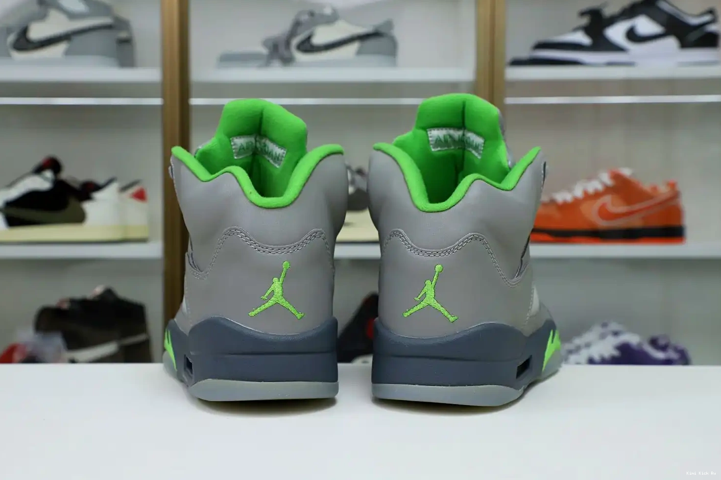 5 BEAN' 'GREEN JORDAN RETRO 2022 Kimikick AIR 0412
